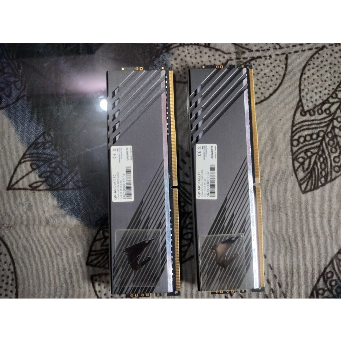 Gigabyte AORUS RGB 16GB (2x8GB) 3200Mhz DDR4 Used RAM