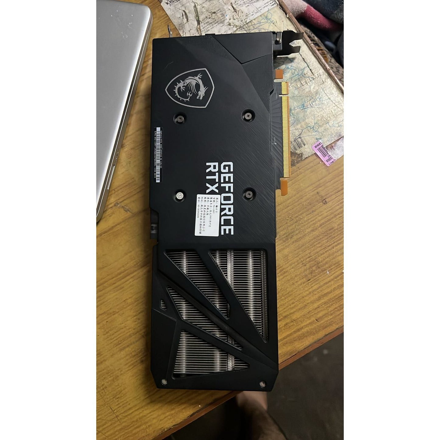 MSI GeForce RTX 3060 Ventus 3X 12G OC Used GPU