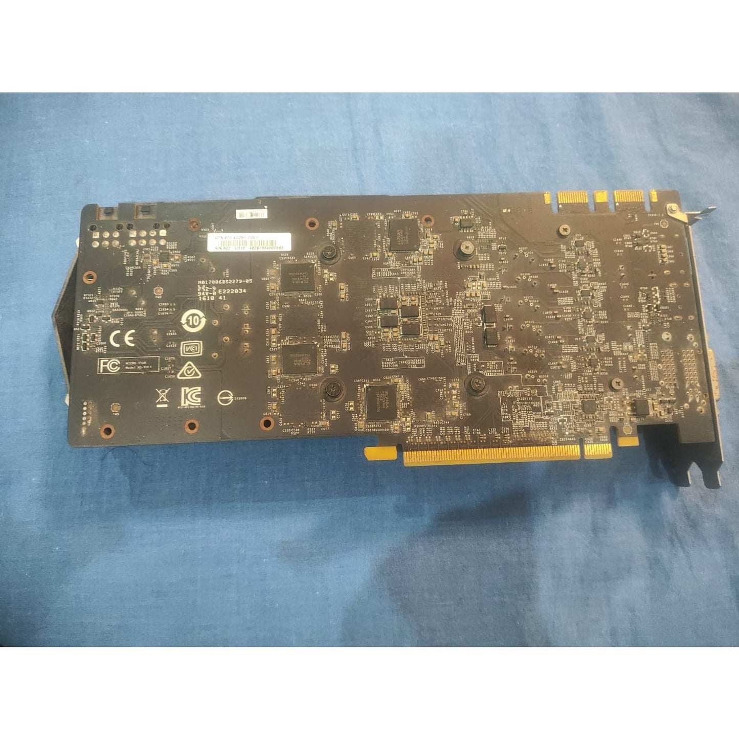 Msi GTX 970 4 GB White Used GPU