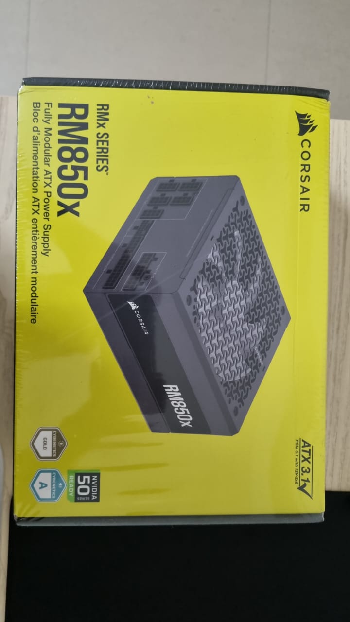 Corsair RM850x 850W 80 Plus Gold Fully Modular ATX Power Supply Used PSU