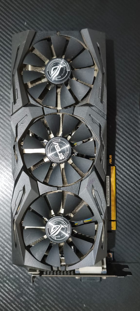 ASUS GeForce Rog Strix GTX 1070 Triple Fans 8GB Used GPU