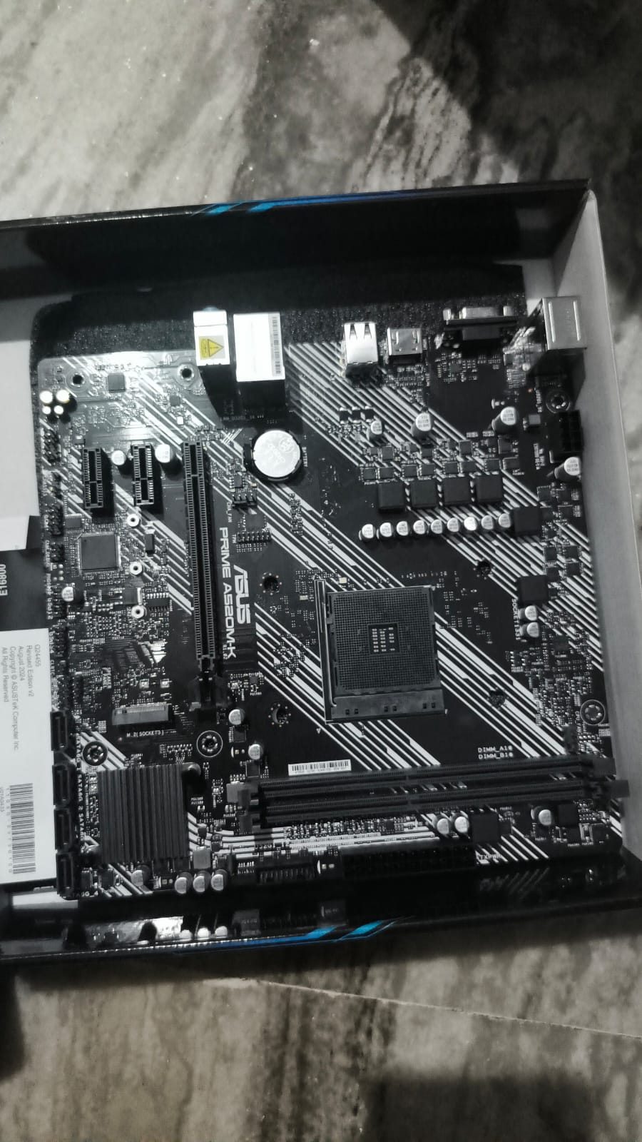 ASUS Prime A520M-K AM4 Socket DDR4 Used Motherboard