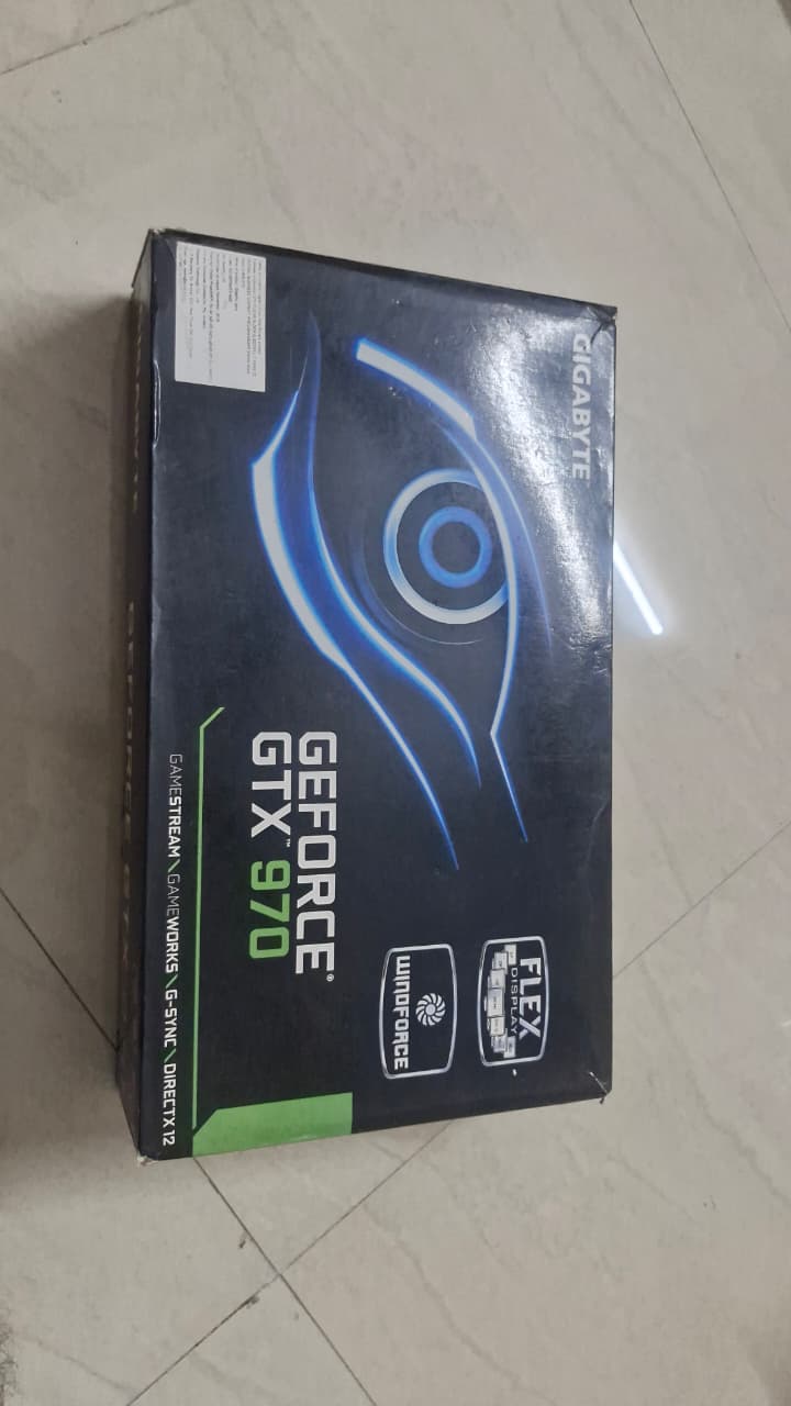 GIGABYTE GTX 970 WindForce 3X OC 4 GB Used GPU