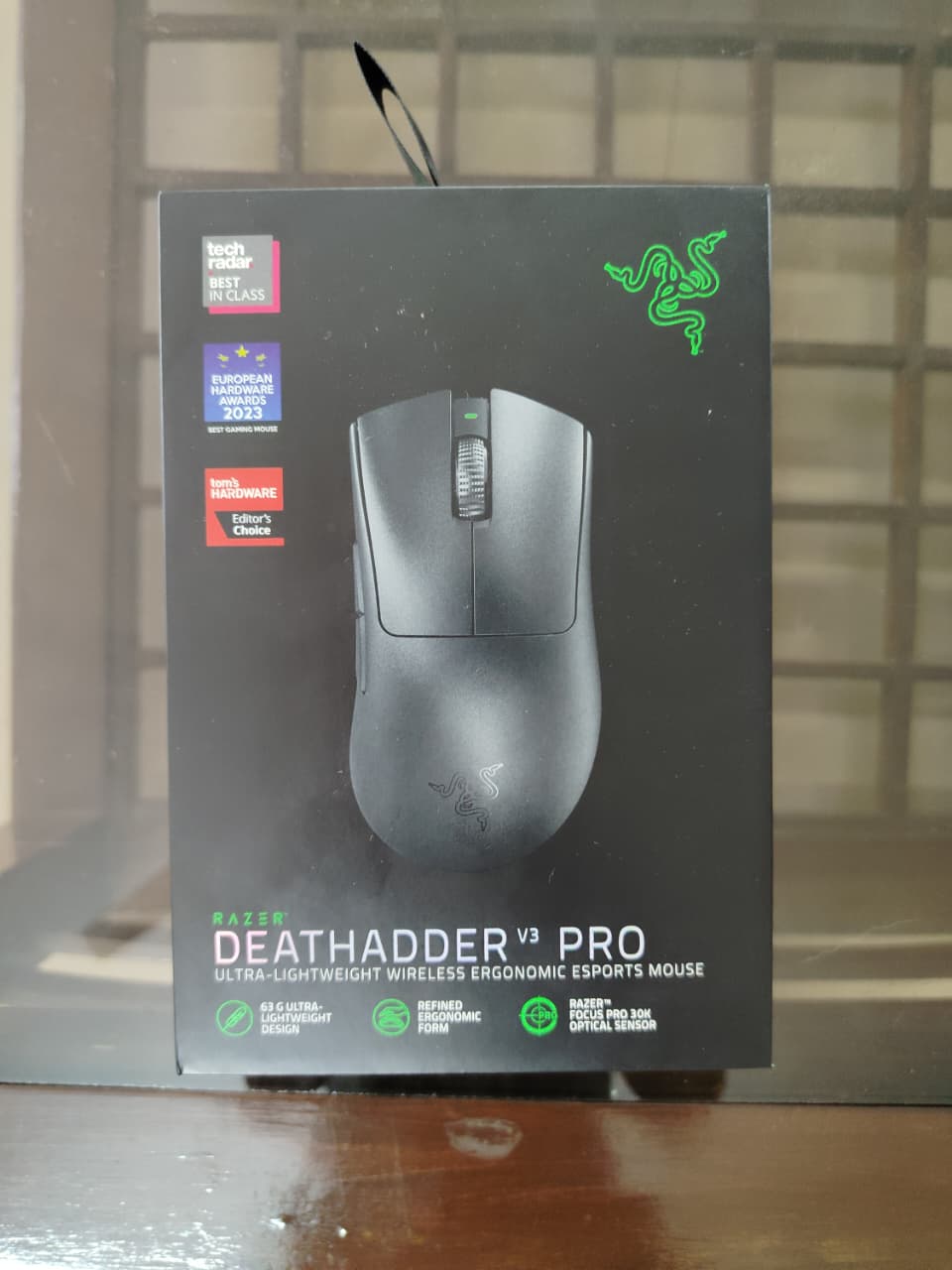 Razer DeathAdder V3 Pro Wireless Gaming Mouse 63g Ultra Lightweight Used Mouse