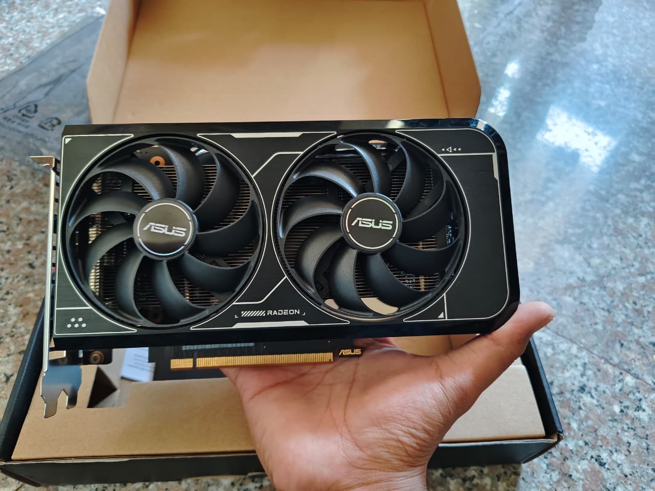 ASUS Dual Radeon RX 6600 V3 8GB Used GPU