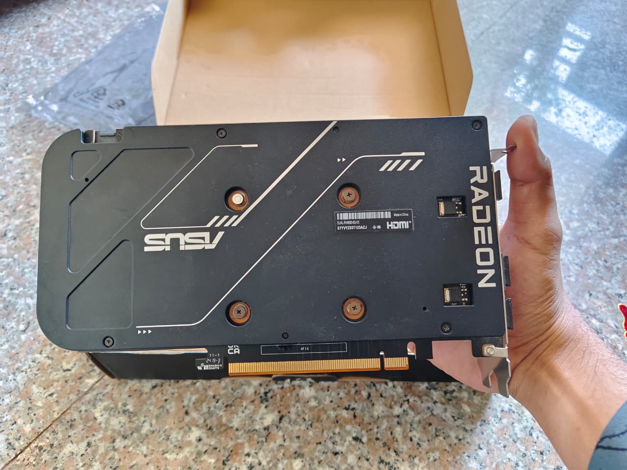 ASUS Dual Radeon RX 6600 V3 8GB Used GPU
