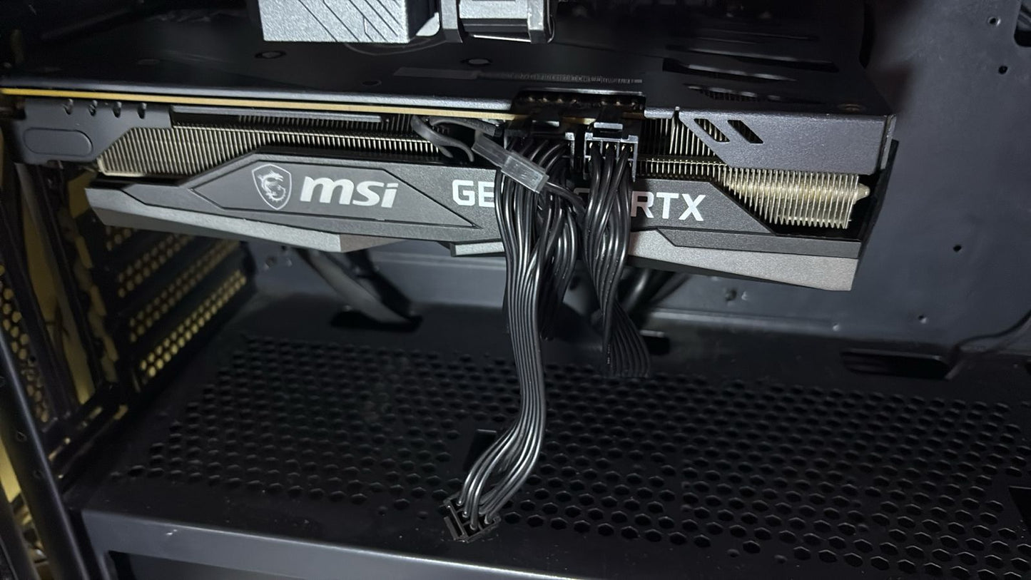 MSI RTX 3060 Ti Gaming X Dual Fan 8GB Used GPU