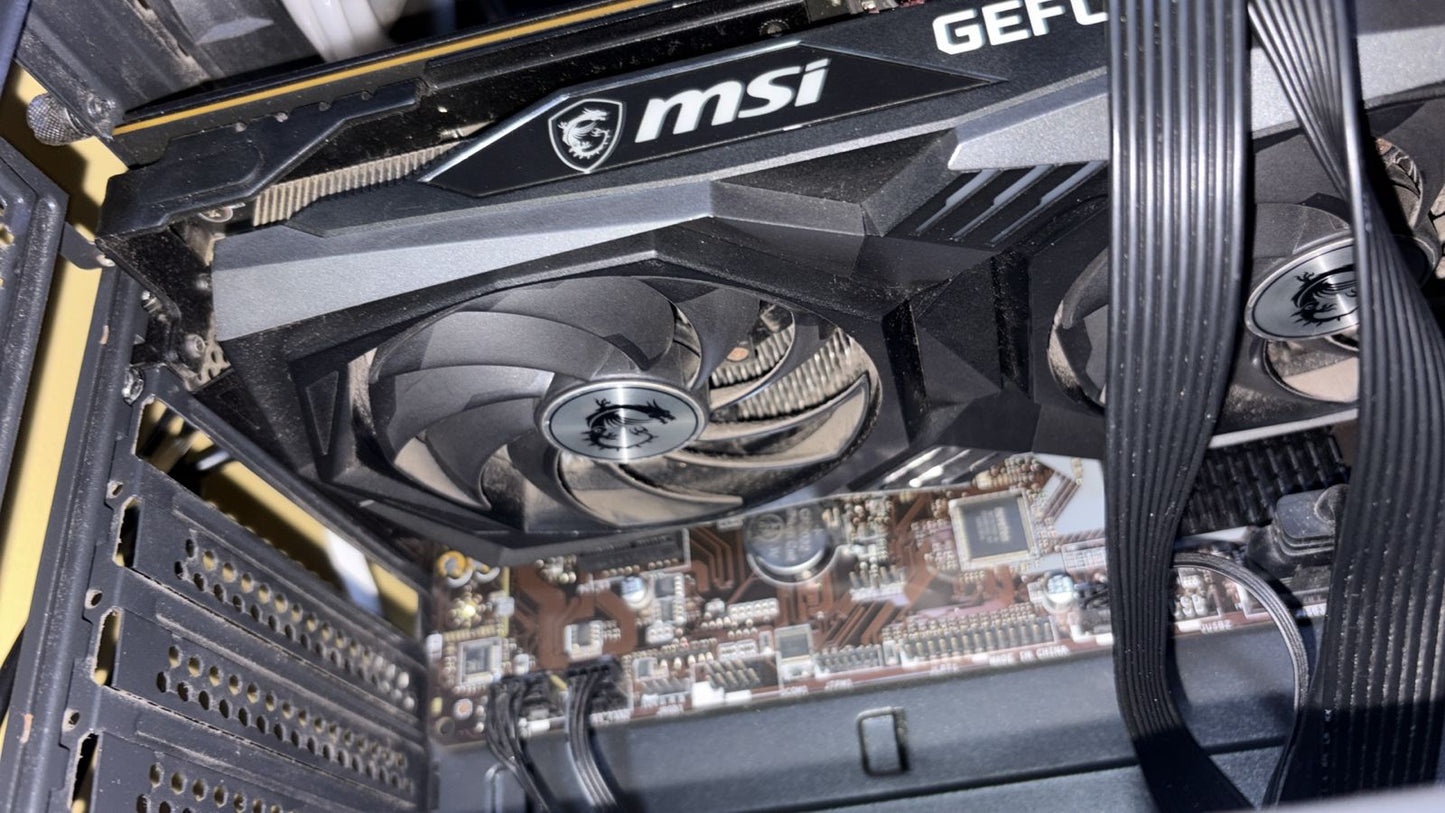 MSI RTX 3060 Ti Gaming X Dual Fan 8GB Used GPU