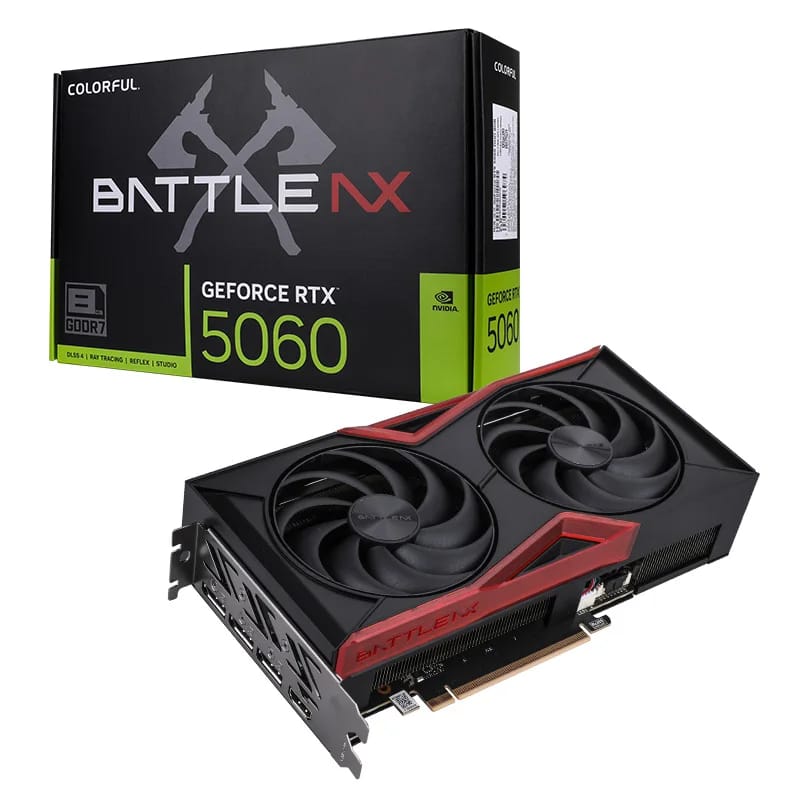 Colorful Geforce RTX 5060 Battle AX 8GB Used Box GPU