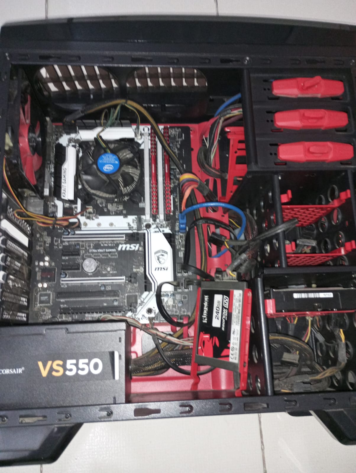 Intel i5 6600 6th gen + MSI Z170 (Processor+Motherboard) COMBO Used