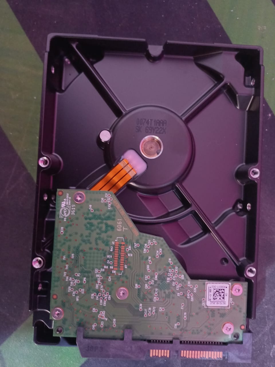 Western Digital 2TB WD Blue 3.5 SATA 6 Gb/s PC Hard Drive Used HDD