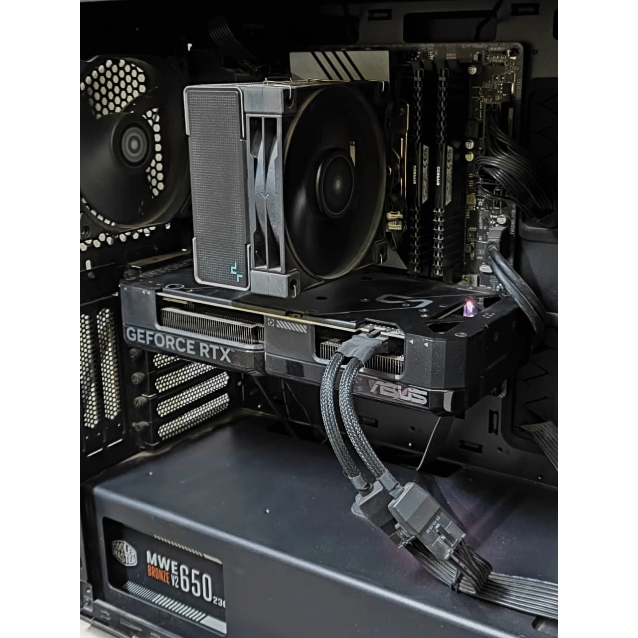 Cooler Master MWE 650 V2 80 Plus Bronze Certified 650 Watts Used PSU