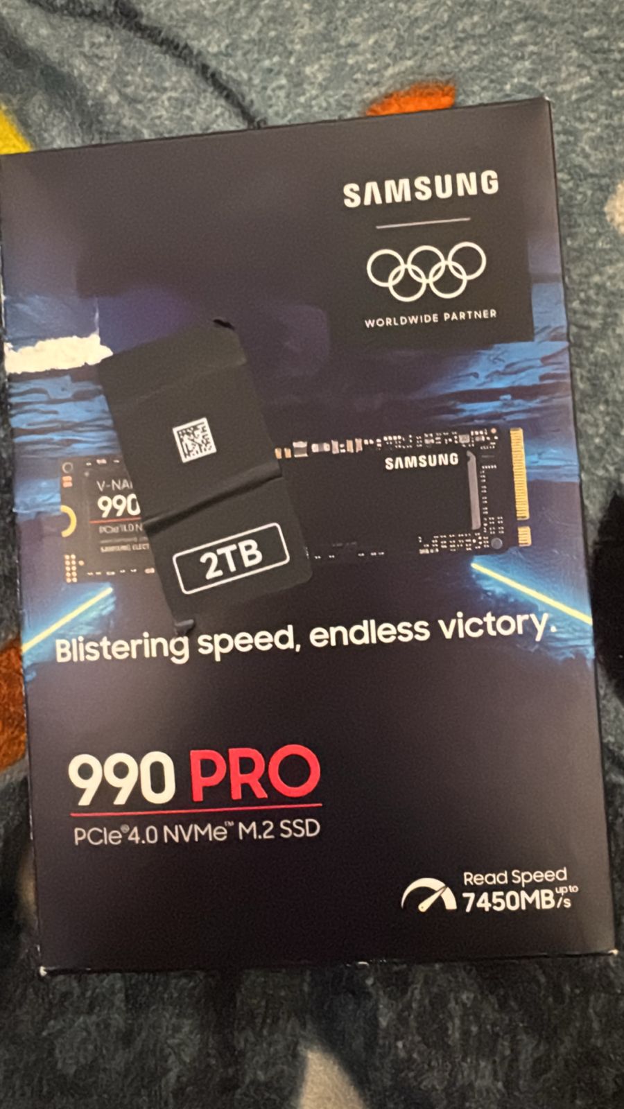 Samsung 990 PRO 2TB PCIe 4.0 M.2 Seq. Read Speeds Up to 7,450 MB/s Used SSD