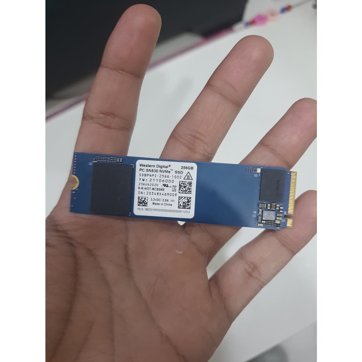 Western Digital WD Blue SN530 NVMe 256GB Used SSD - Computify.in
