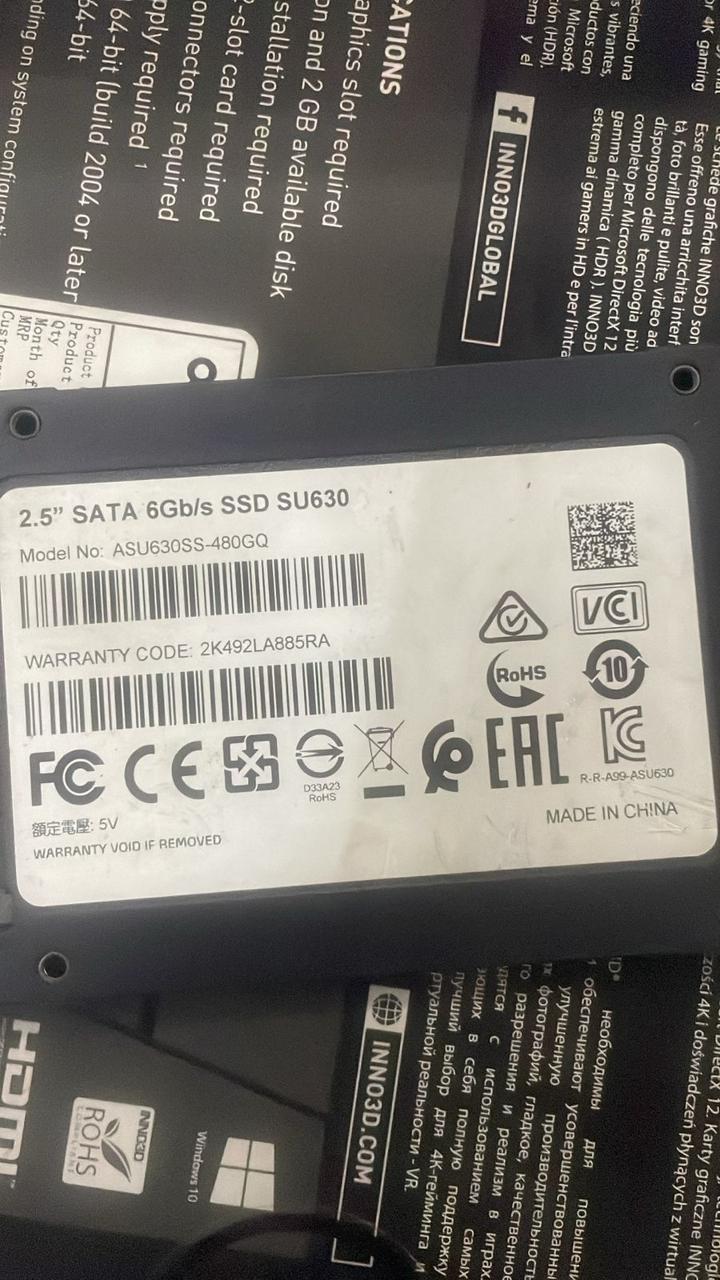 Adata Ultimate SU630 480GB SATA Used SSD