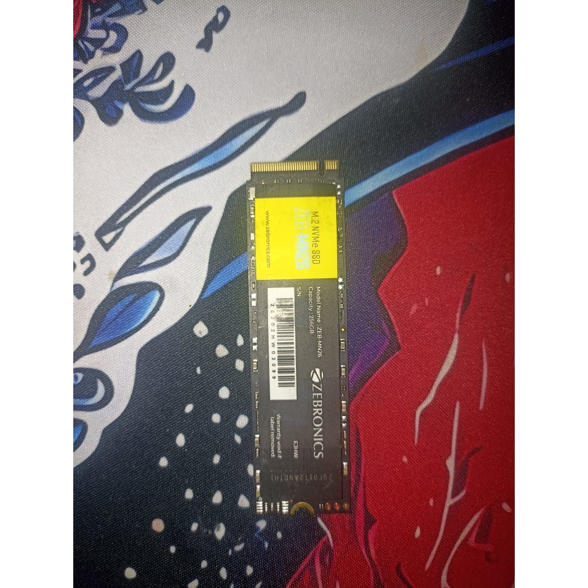 ZEBRONICS ZEB-MN26 256GB M.2 NVMe 1900MB/s Read Speed, PCIe Gen 3.0 256GB Used SSD