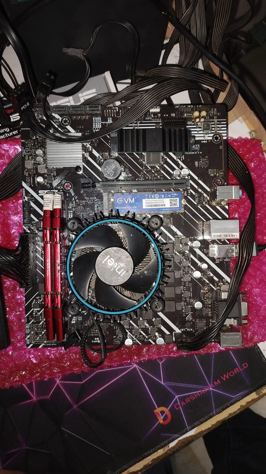 ASUS Prime H610M E D4 AM4 Socket DDR4 Used Motherboard