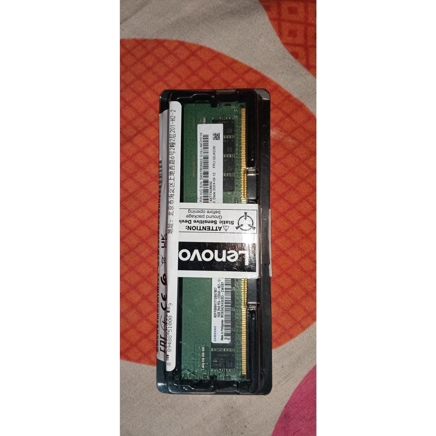 Lenovo 16GB DDR4 3200 MHZ Desktop Used RAM - Computify.in