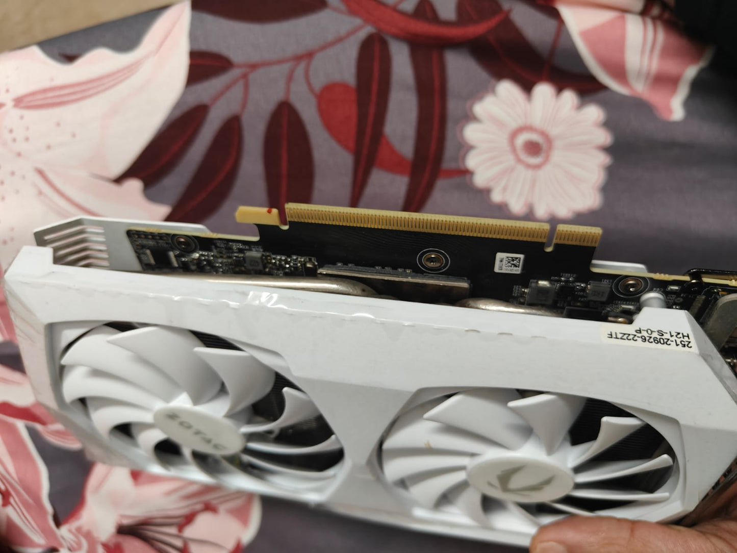 ZOTAC GAMING RTX 3060 Ti AMP White Edition 8GB Used GPU