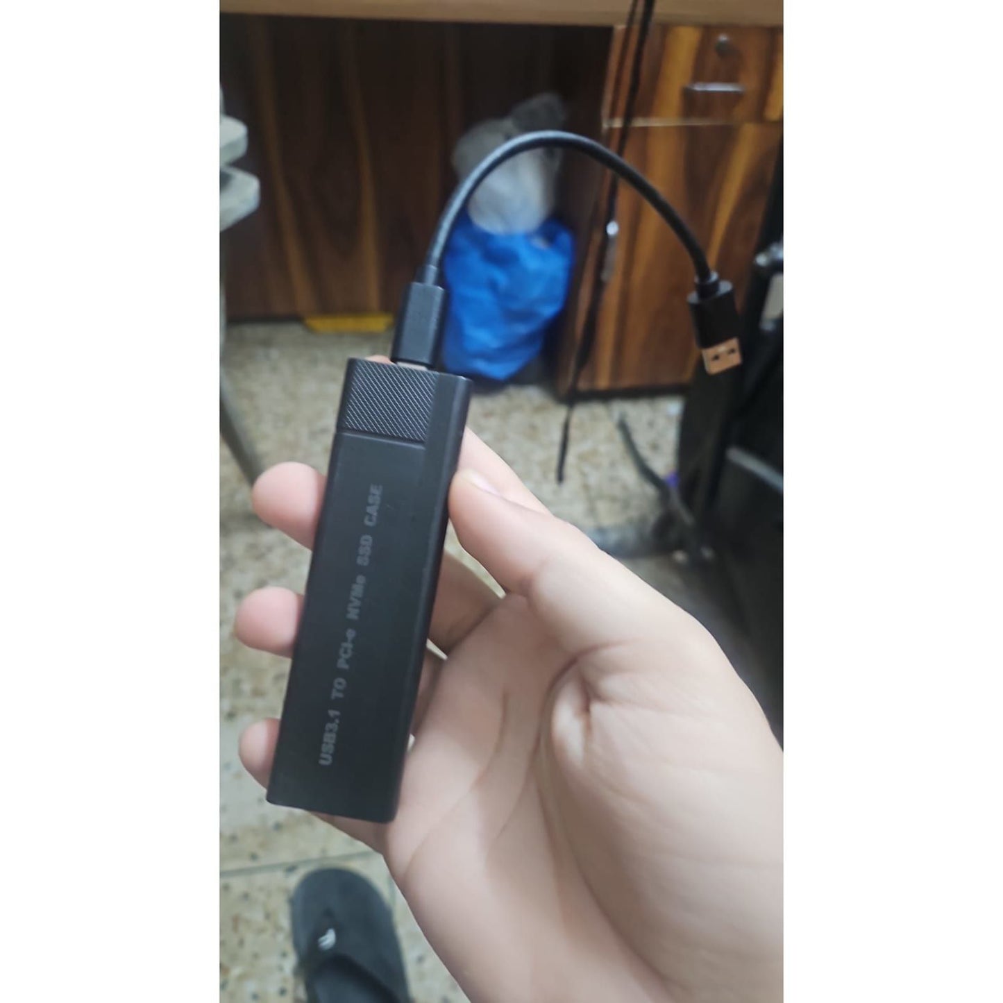 Kingston NV3 1TB GEN4 NVMe M.2 (2280) Internal SSD With Enclosure Used SSD