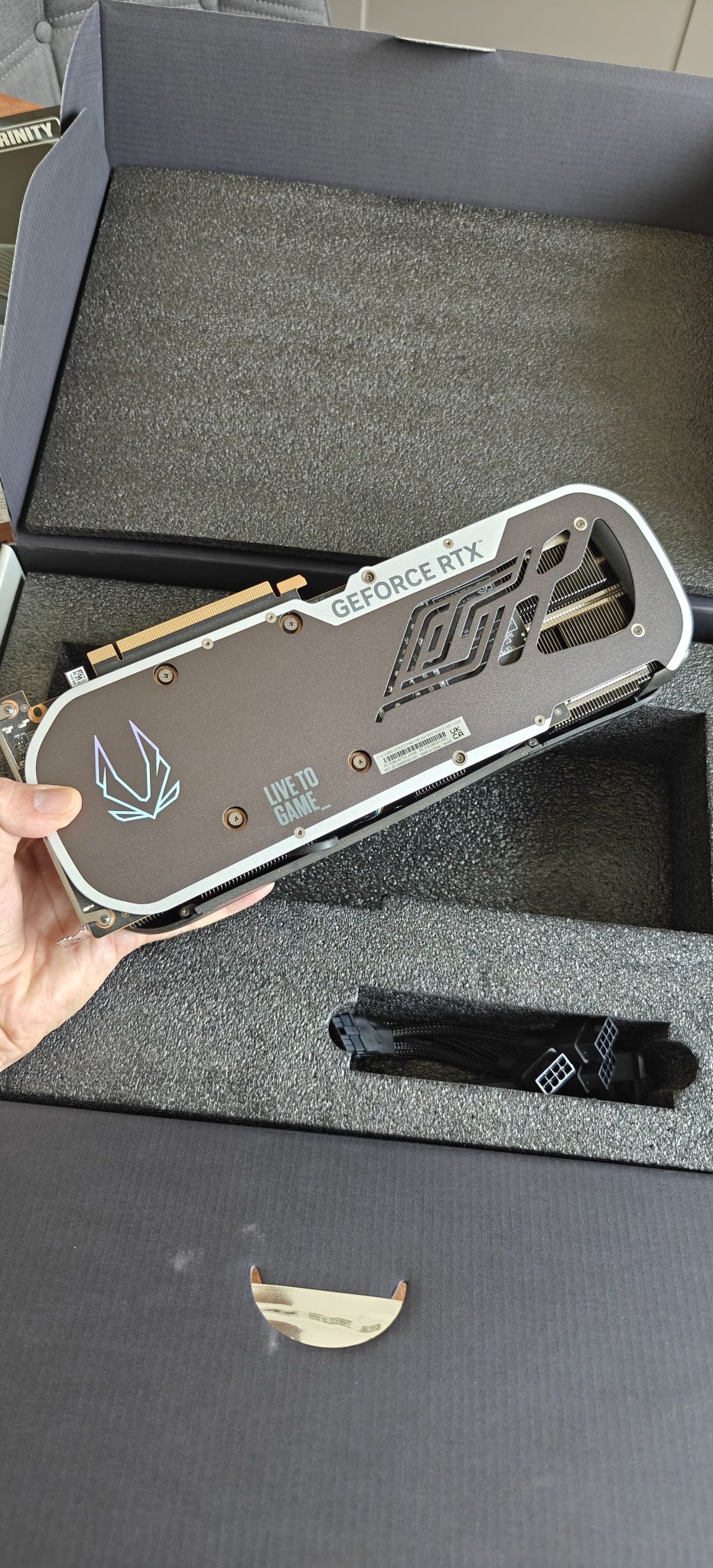 ZOTAC RTX 4080 SUPER Trinity Black Edition 16GB Used GPU