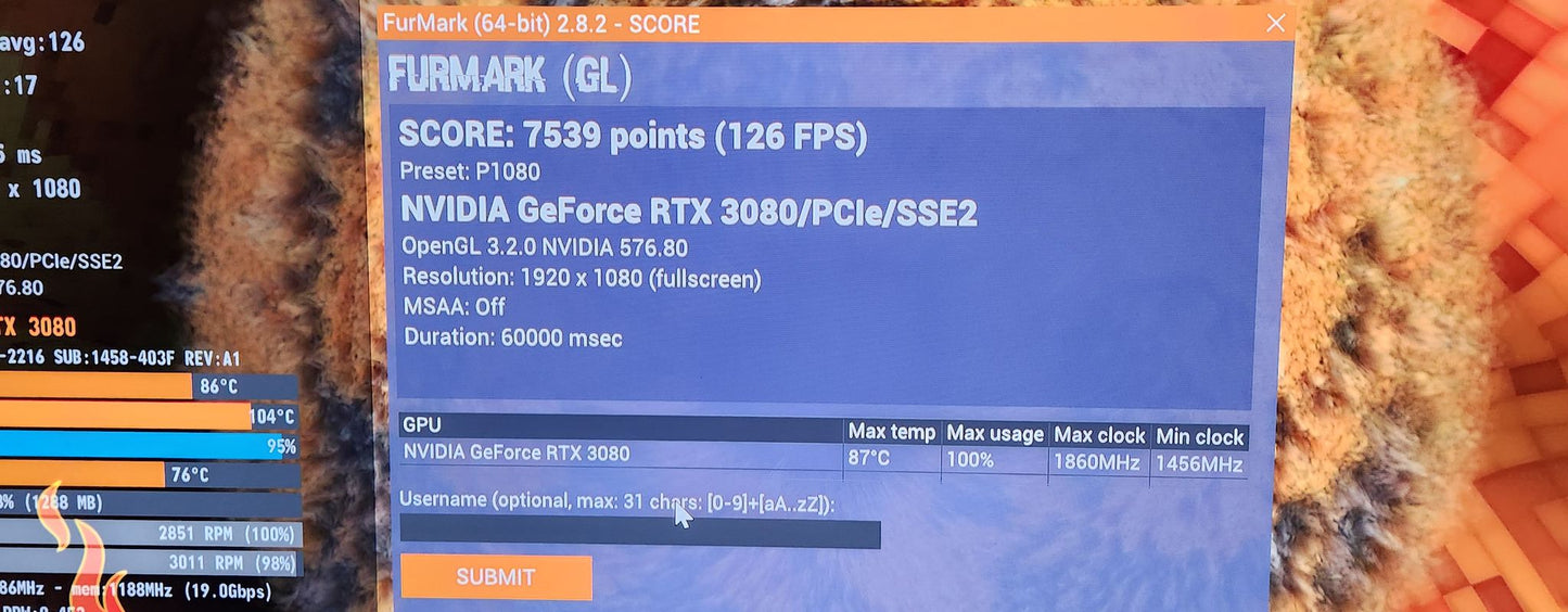 Gigabyte GeForce RTX 3080 GAMING OC 10GB Used GPU