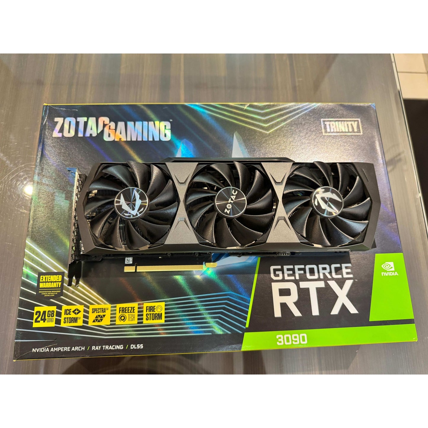 ZOTAC GAMING RTX 3090 Trinity 24GB Used GPU