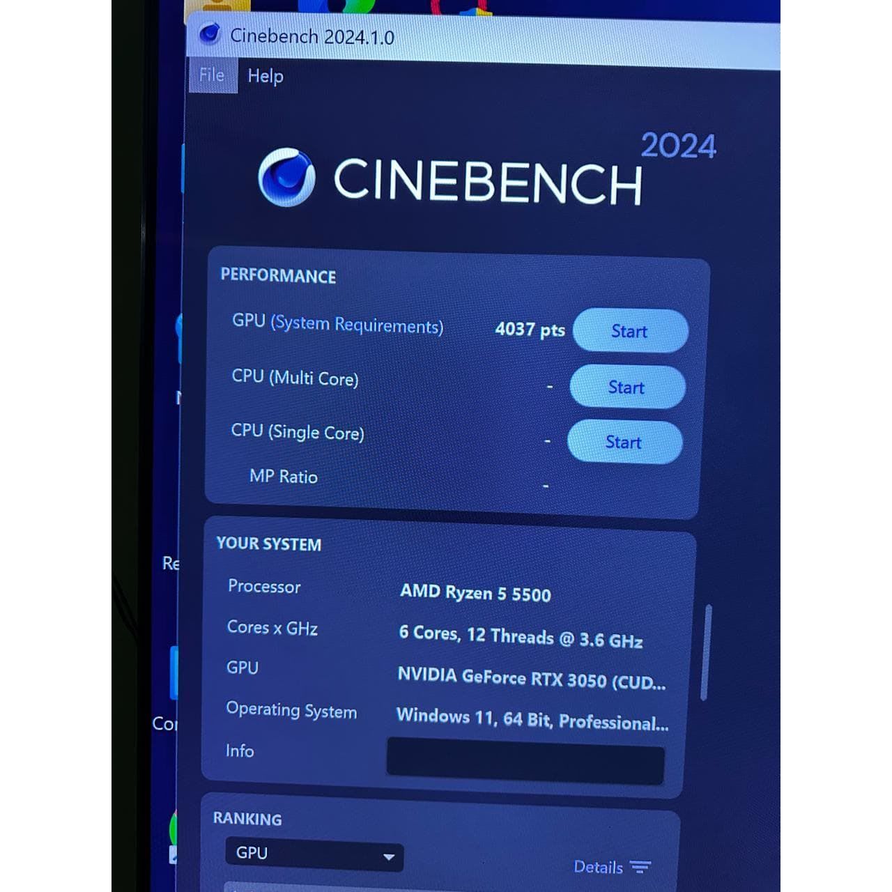 INNO3D Nvidia Geforce RTX 3050 6Gb Twin X2 Used GPU