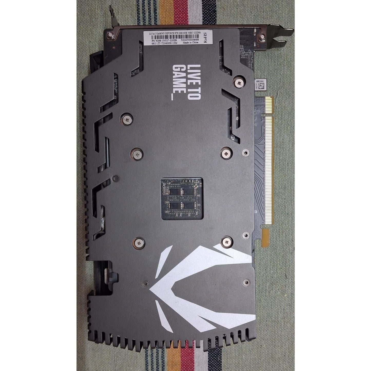 ZOTAC GAMING GeForce RTX 2060 6GB Used GPU - Computify.in