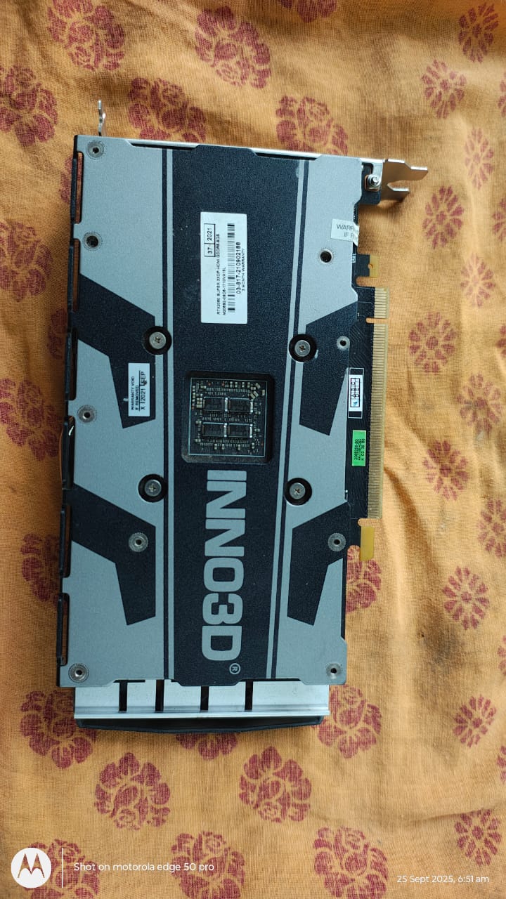 Inno3D GeForce RTX 2060 Super Twin X2 OC 8GB Used GPU