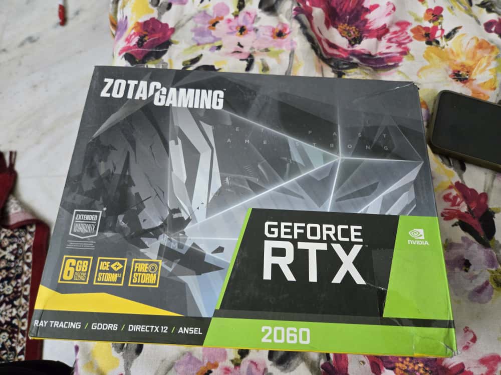 ZOTAC GAMING GeForce RTX 2060 6GB Used GPU