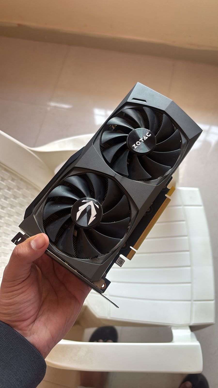 ZOTAC GeForce RTX 3060ti Twin Edge Gaming 8GB Used GPU