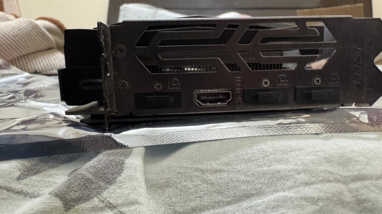 MSI GeForce GTX 1660 GAMING X 6GB Used GPU