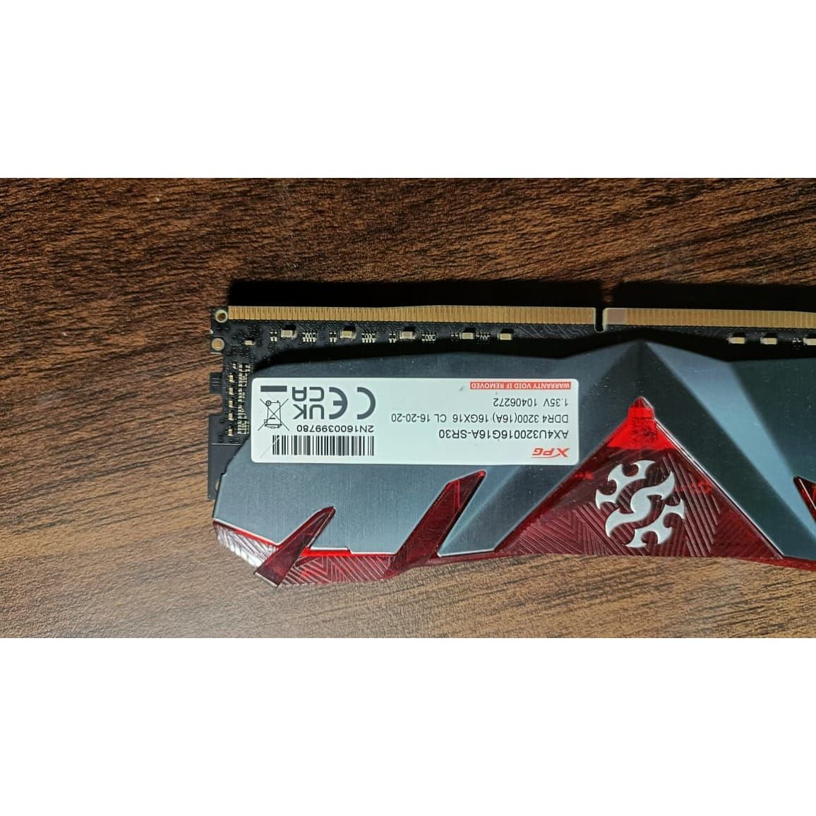XPG ADATA GAMMIX D30 16GB DDR4 3200MHZ Used RAM