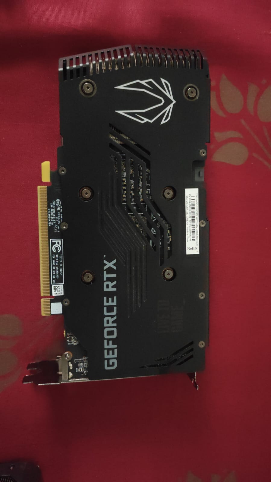 ZOTAC GeForce RTX 3060ti Twin Edge Gaming 8GB Used GPU