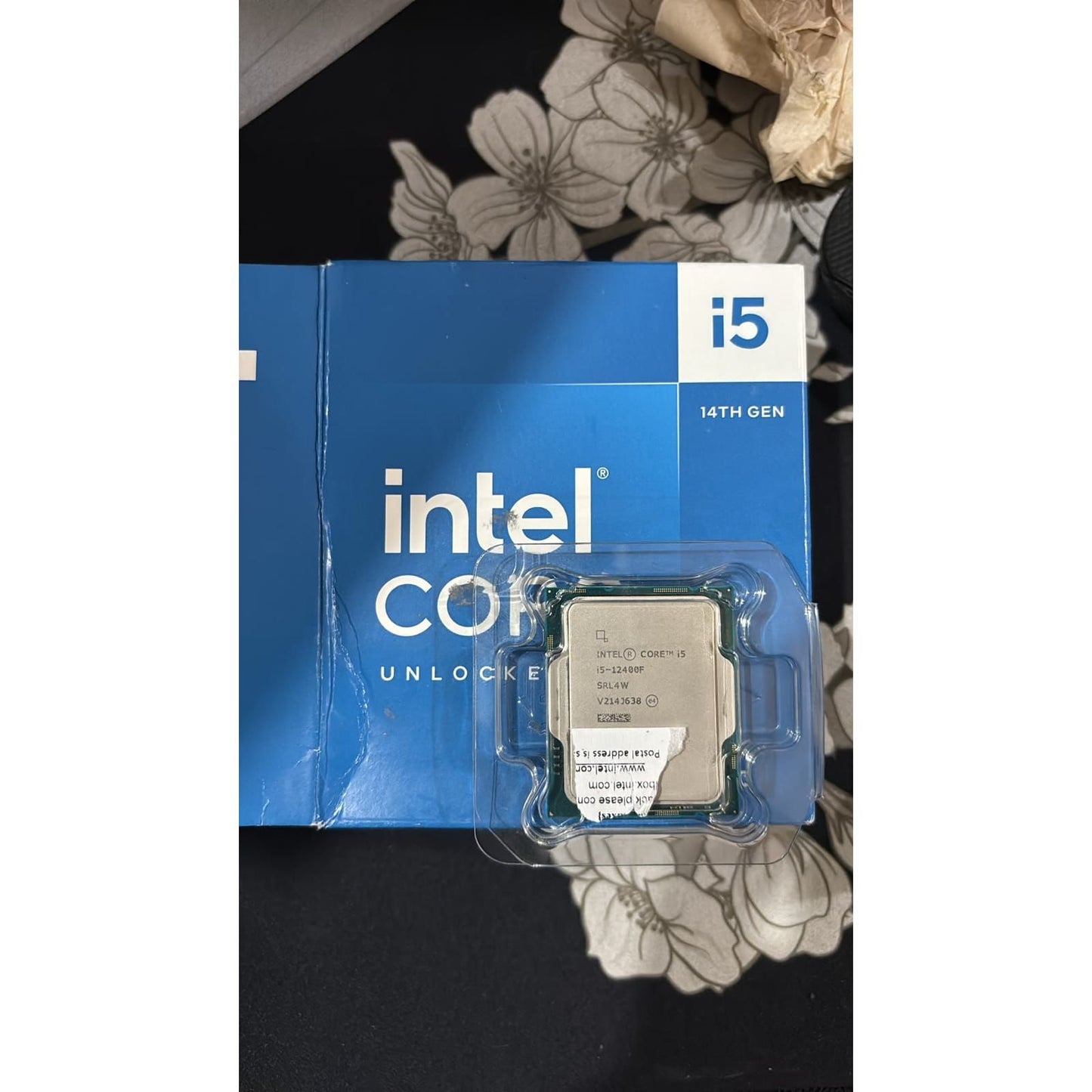 Intel Core i5 12400F 6 Cores 12 Threads 4.20GHz | 18MB Cache Used CPU
