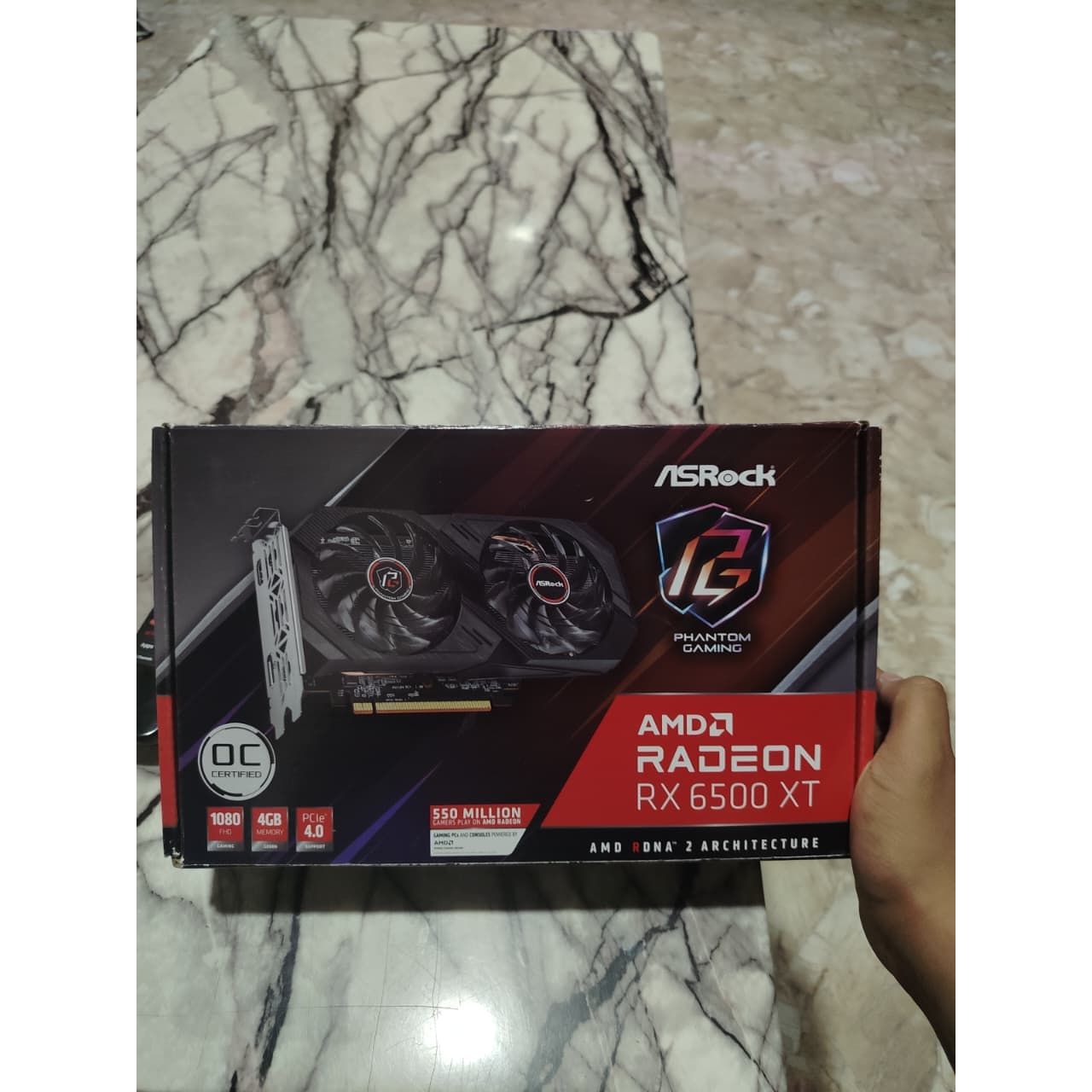ASRock Radeon RX 6500XT Phantom Gaming 4GB Used GPU - Computify.in