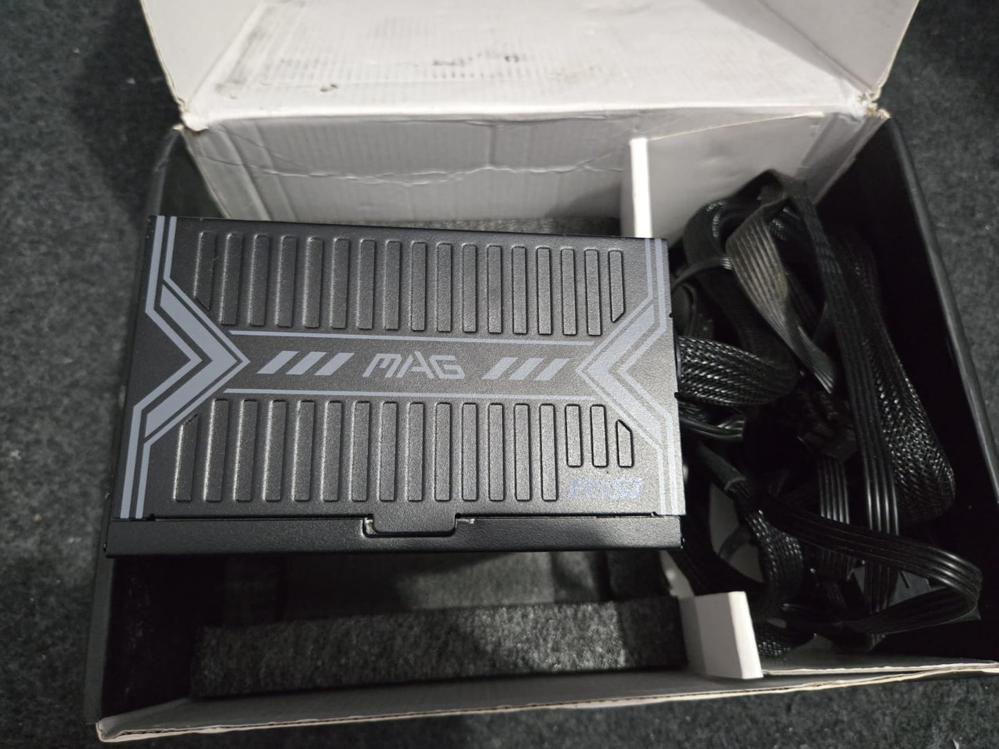 MSI MAG A750BN Power Supply Unit - 750W, 80 Plus Bronze Used PSU