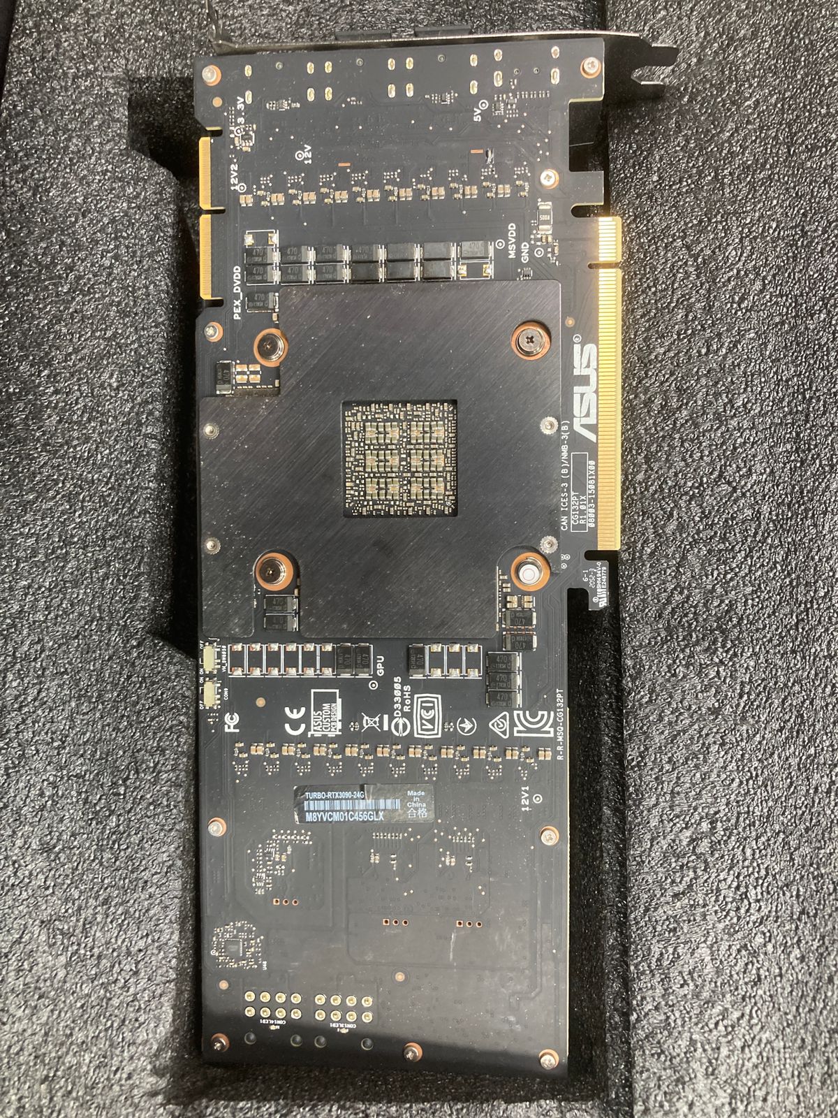 ASUS Turbo RTX 3090 Graphics Card 24GB GDDR6X - Used GPU
