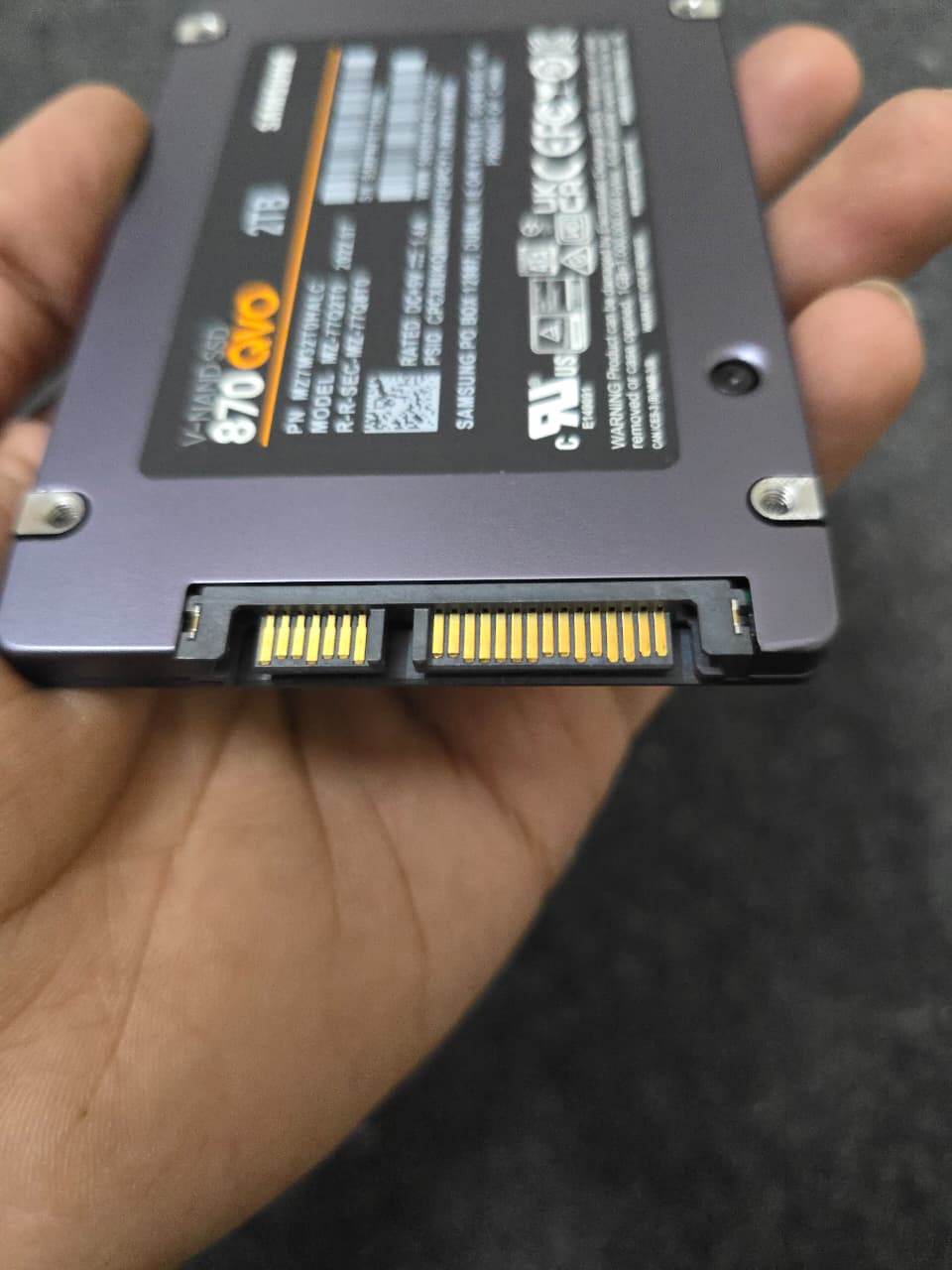 SAMSUNG 870 QVO SATA III 2.5" 2TB Internal SSD Used SSD