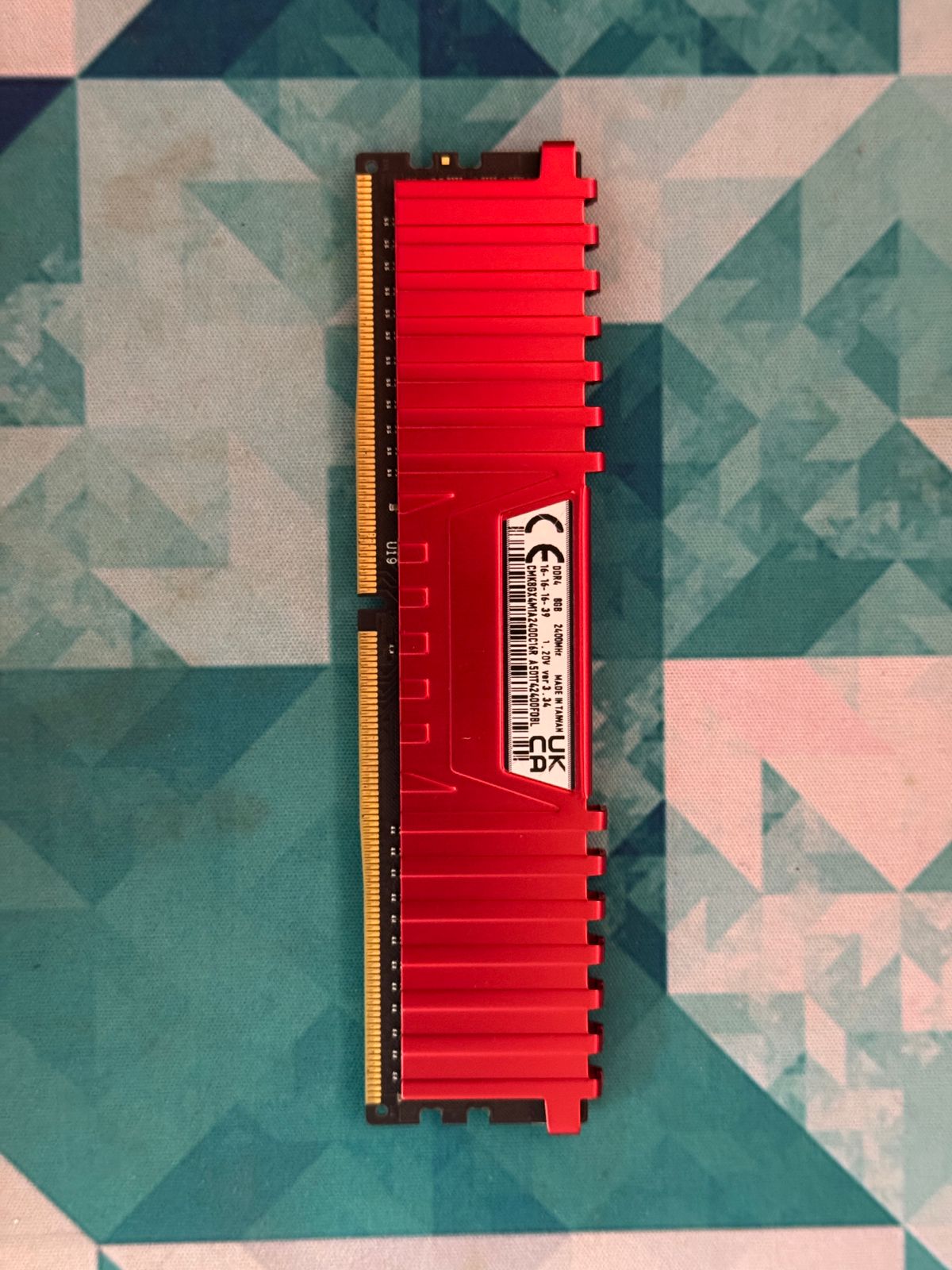 Corsair Vengeance LPX 16GB (8X2) DDR4 2400MHZ C16 Used RAM