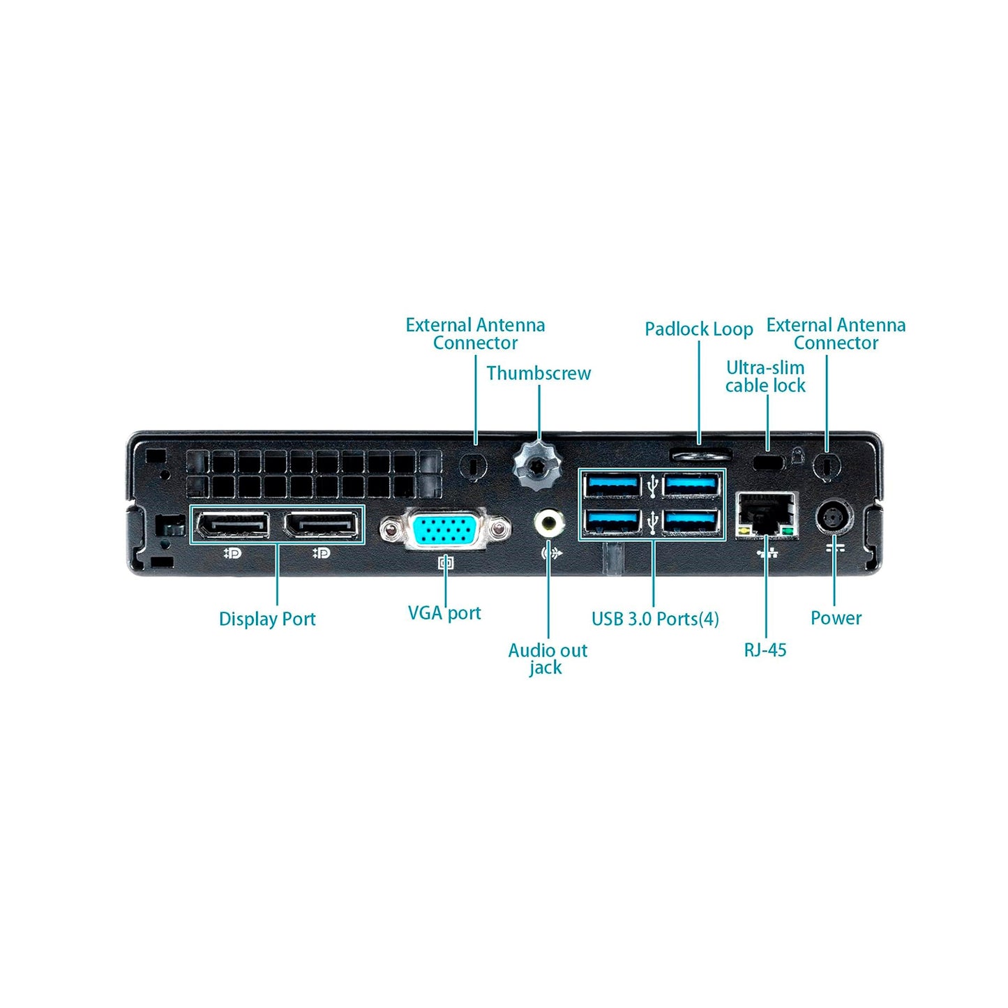 HP EliteDesk Intel Core i5 4th Gen Mini PC | Windows 11 | Refurbished