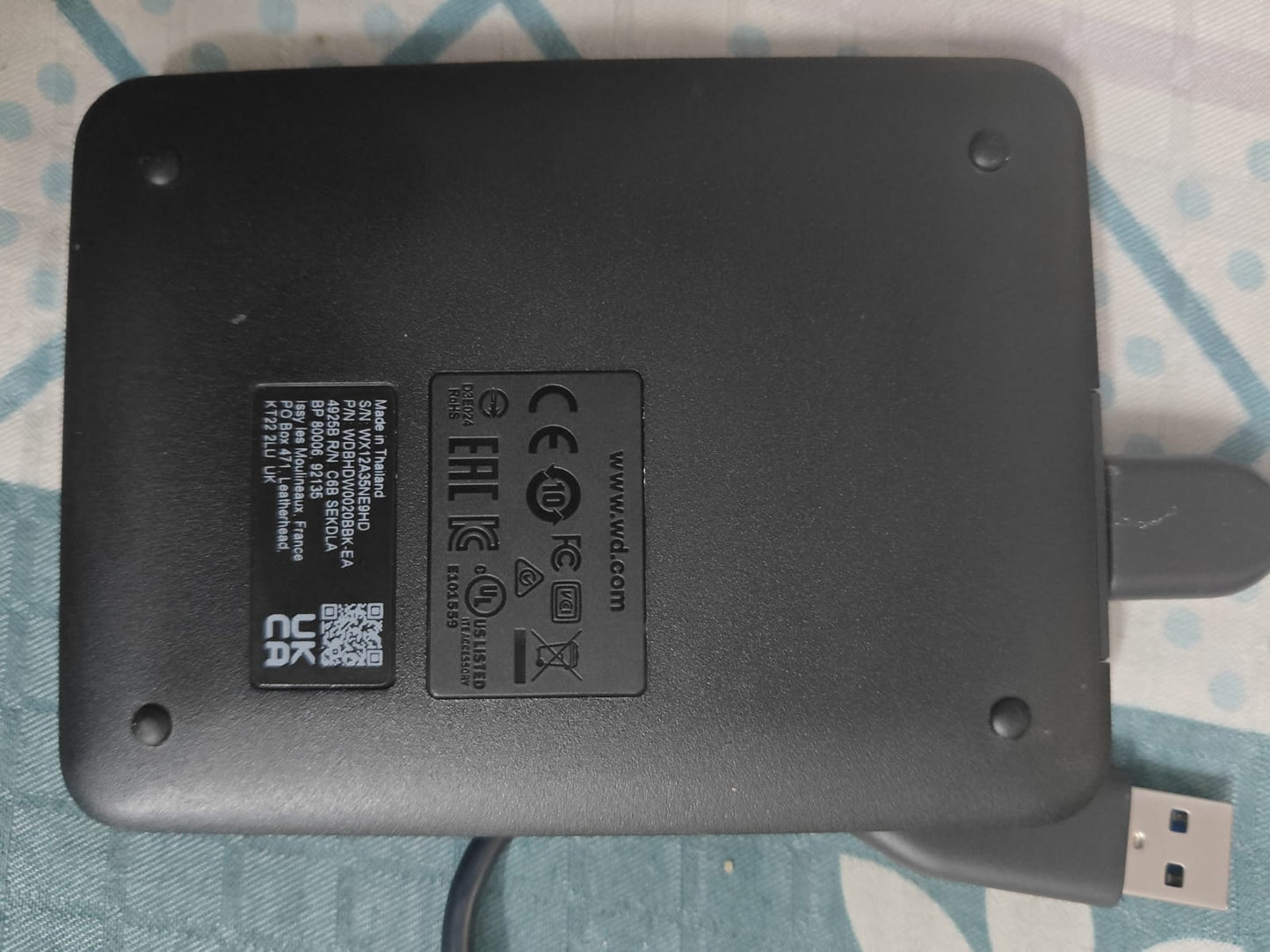 Western Digital WD 2TB Elements Portable Hard Disk Drive, USB 3.0, Compatible with PC, PS4 and Xbox, External Used HDD