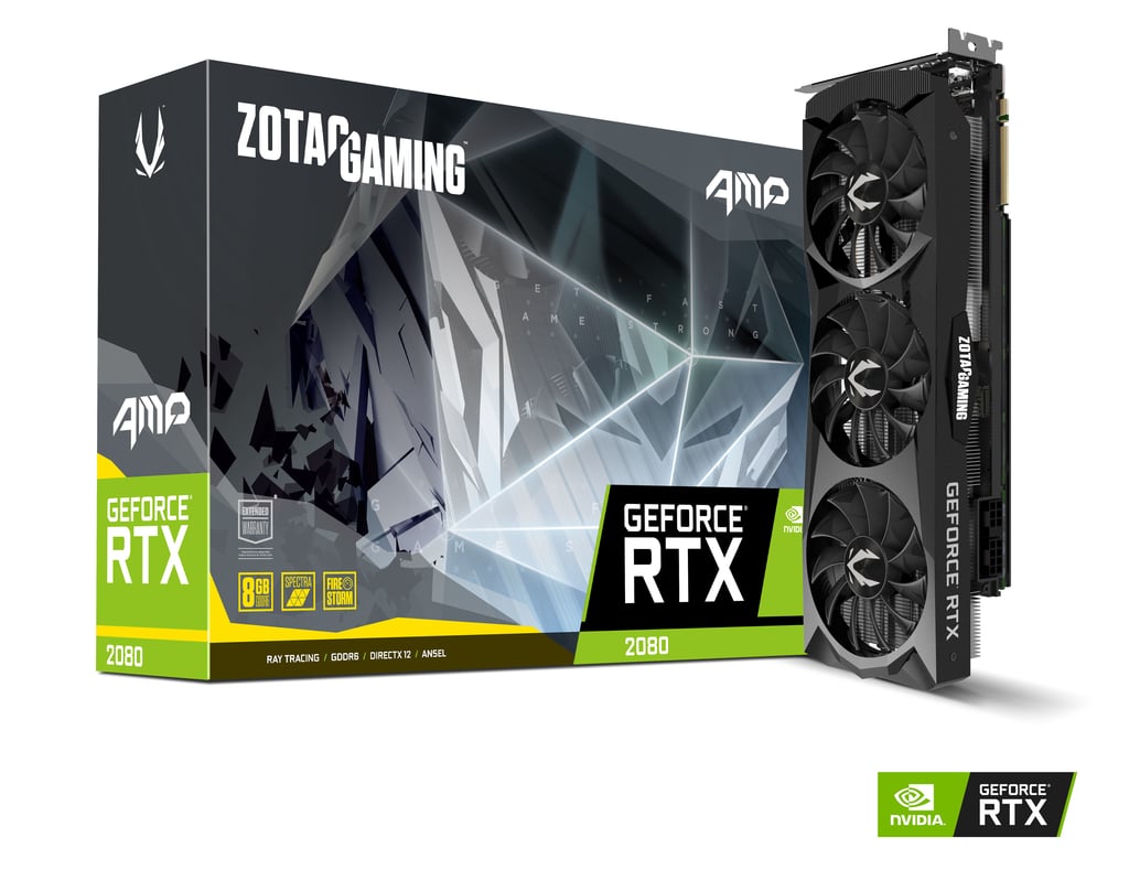 ZOTAC GAMING GeForce RTX 2080 AMP 8GB Used GPU
