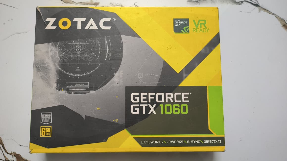 ZOTAC GeForce GTX 1060 Mini 6GB Used GPU