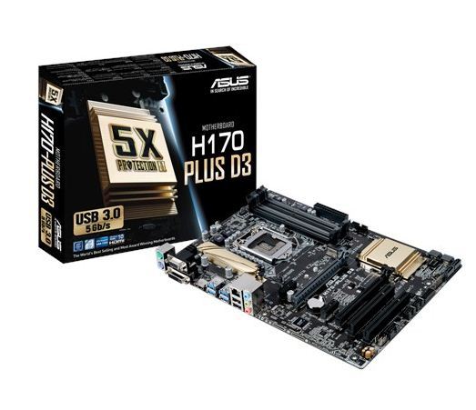 Intel i5 7500T 7th gen + ASUS H170 (Processor+Motherboard) COMBO Used