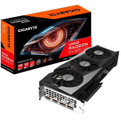 GIGABYTE Radeon RX 6650 XT GAMING OC 8GB Used GPU