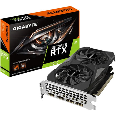 Gigabyte GeForce RTX 3050 WINDFORCE OC 6GB New, Open Box GPU