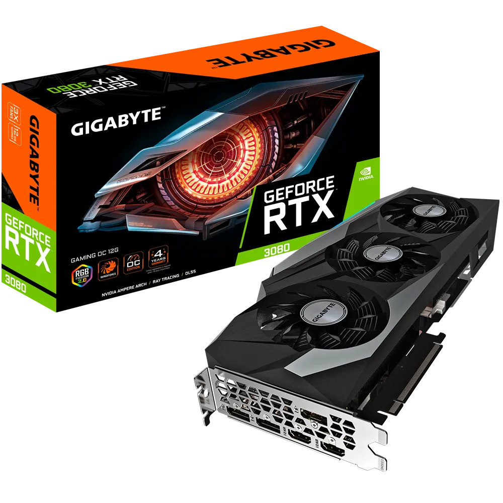 Gigabyte GeForce RTX 3080 GAMING OC 12GB Used GPU