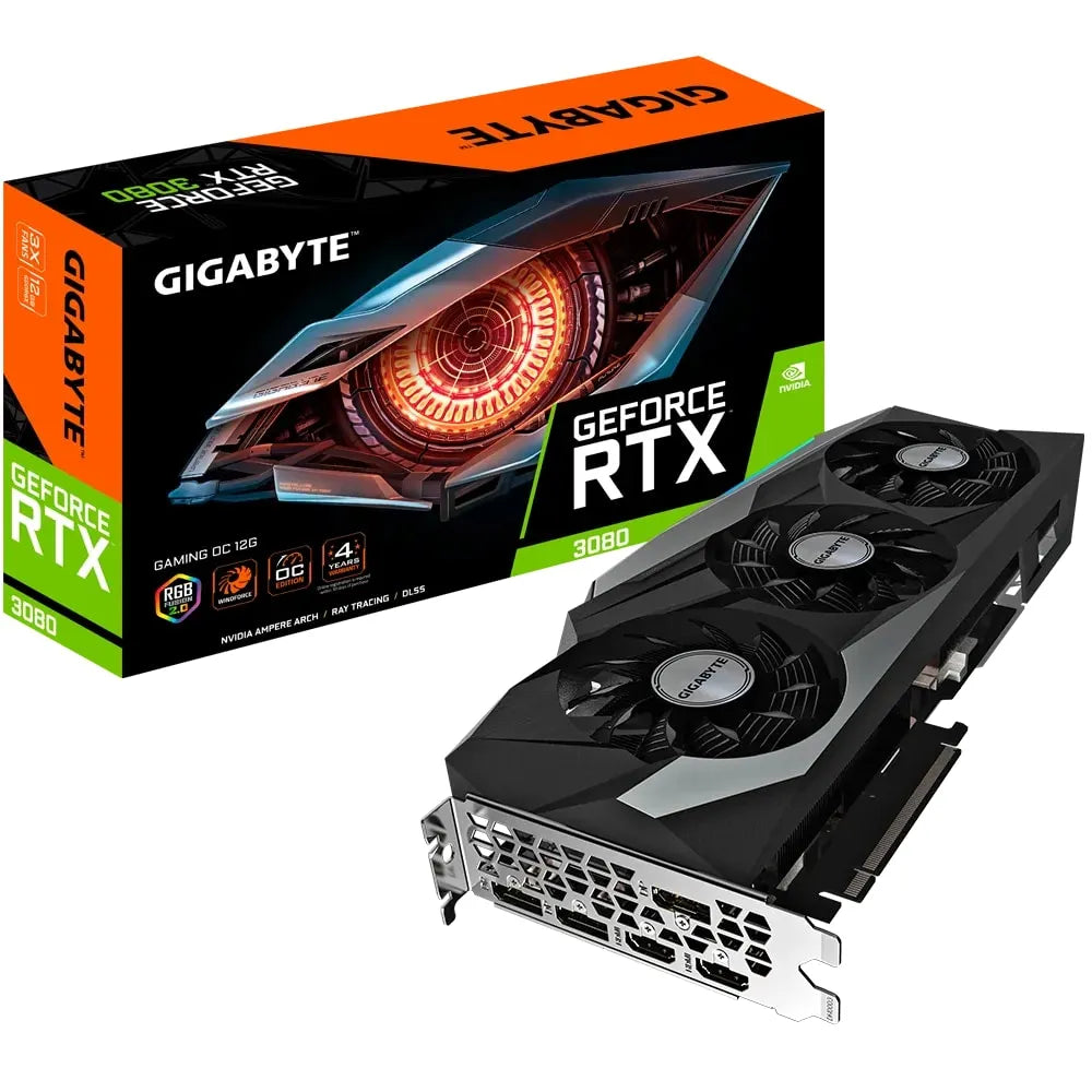 Gigabyte GeForce RTX 3080 GAMING OC 12GB Used GPU - Computify.in